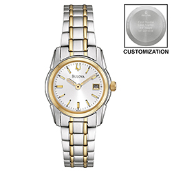 BULOVA WOMEN'S TWO-TONE BRACELET WATCH