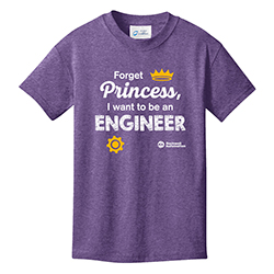 YOUTH FORGET PRINCESS COTTON TEE