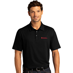 CITY STRETCH POLO - BLACK