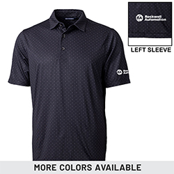 CUTTER & BUCK DOUBLE DOT PRINT POLO