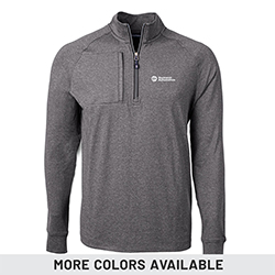 CUTTER & BUCKADAPT ECO HEATHER  QUARTER ZIP