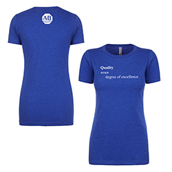 AB QUALITY NEXT LEVEL WOMEN'S T-SHIRT