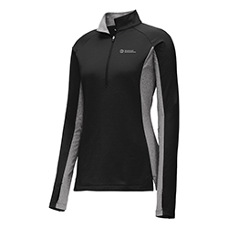 WOMEN'S SPORT-WICK STRETCH CONTRAST 1/4-ZIP