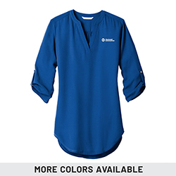 WOMENS 3/4 SLEEVE TUNIC BLOUSE